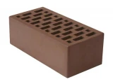 Кирпич облицовочный полуторный 1,4НФ М-150, Воротынский КЗ, терракот.