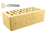 Облицовочный кирпич полуторный утолщенный 1,4 НФ Слоновая кость кора дуба, Строма