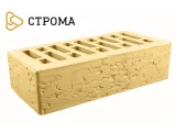 Облицовочный кирпич одинарный 1НФ Слоновая кость кора дуба 1НФ, Строма