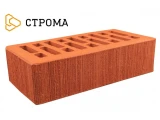 Облицовочный кирпич одинарный 1НФ Красный бархат, Строма